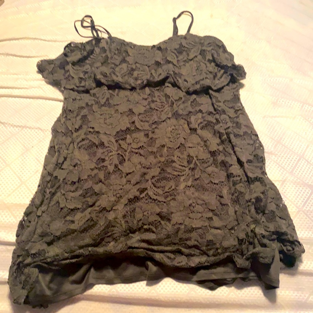 Express layered lace dress